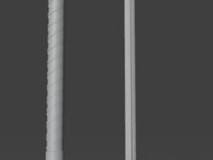 블루 카타나 3D 모델