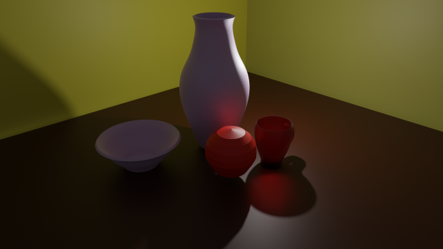 Table bed dishes 3D Model .c4d .max .obj .3ds .fbx .stl .blend 