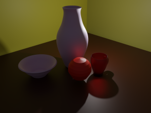 Table bed dishes Modelo 3D