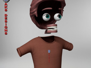 Cartoon boy 4 3D 模型