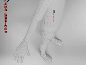 Cartoon boy 4 3D Model