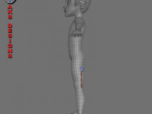 Cartoon boy body v6 Modelo 3D