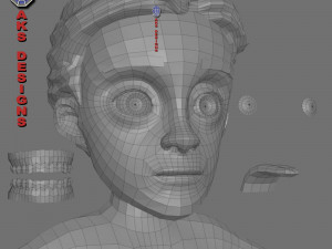 Cartoon boy body v6 Modelo 3D