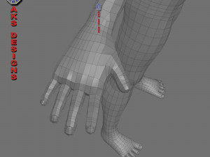 Cartoon boy body v6 Modelo 3D