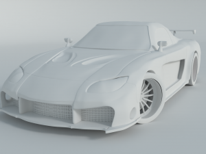 Mazda Rx7 Veilside Model 3D