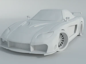 Mazda Rx7 Veilside 3D Model