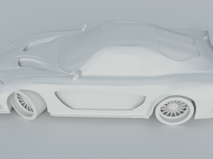 Mazda Rx7 Veilside Model 3D