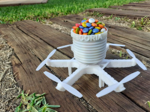 Dronecoria Drone Model Cetak 3D