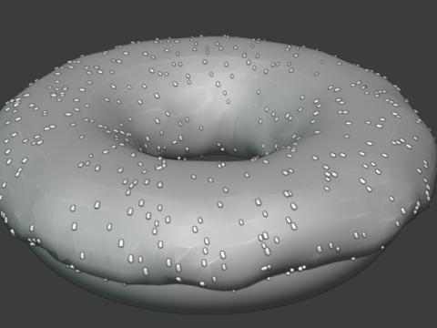 Donut 3D Model