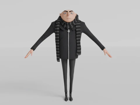Gru 3D Model