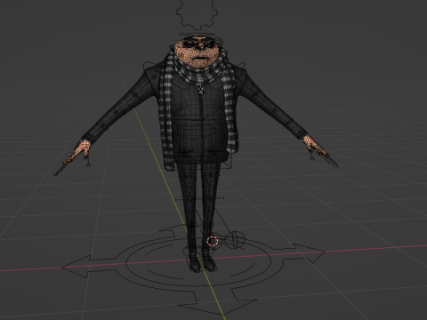 Gru 3D Model