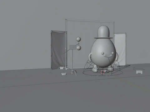 Mushroom 3D 3D Model