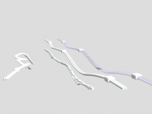 Wires - pack untextureds 3D Модель