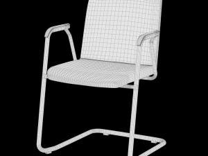 Lively Visitor Chair 3D Model