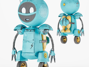Cartoonrobot 3D 模型
