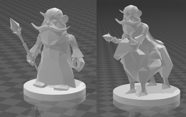 WOW Epic Bald Gnome 3D Print Model .c4d .max .obj .3ds .fbx .stl .blend 