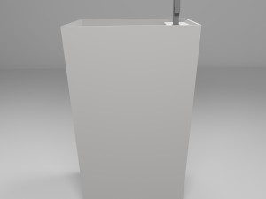 Floor-mounted sink Bagno Padova 3D 模型