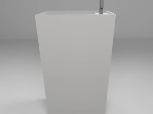 Lavabo da terra Bagno Padova Modello 3D