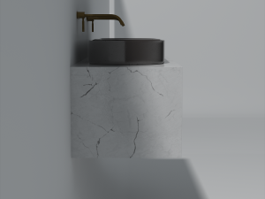Oval sink Model 3D