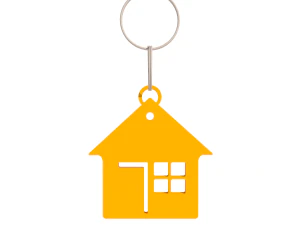 Keychain trinket house 3D Model