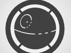 Symbol Todesstern1 3D Modell