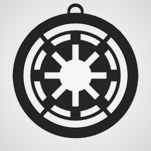Galacticrepublicsymbol 3D Модель .c4d .max .obj .3ds .fbx .stl .blend 