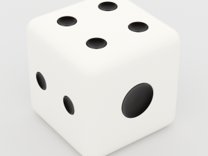 Dice cube 3D Модель