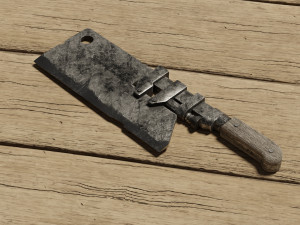 Cleaver made from a wrench 3D Model