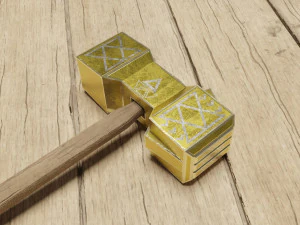 Martelo sagrado Modelo 3D