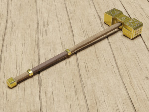 Holy hammer 3D Model