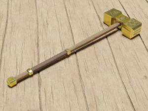 Martelo sagrado Modelo 3D