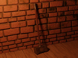 Martelo de guerra Modelo 3D