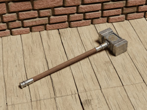 War hammer 3D Model