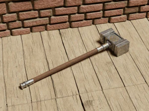 Martelo de guerra Modelo 3D