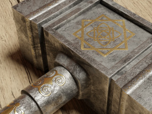 War hammer 3D Model