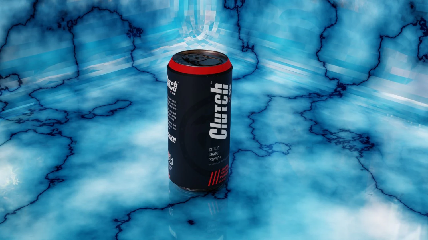 Bottle of energy 3D Model .c4d .max .obj .3ds .fbx .stl .blend
