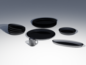 Dishes 3D Model