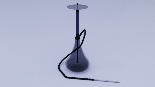 Hookah 3D मॉडल .c4d .max .obj .3ds .fbx .stl .blend 