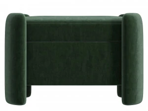 Storage Ottoman By Crateand Barrel 3D Model