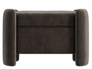 Storage Ottoman By Crateand Barrel 3D Model