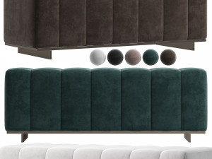 Hilary Bench By Stylish Club 3D Model