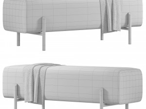 Former In Italia Bench By Brera 3D Модель