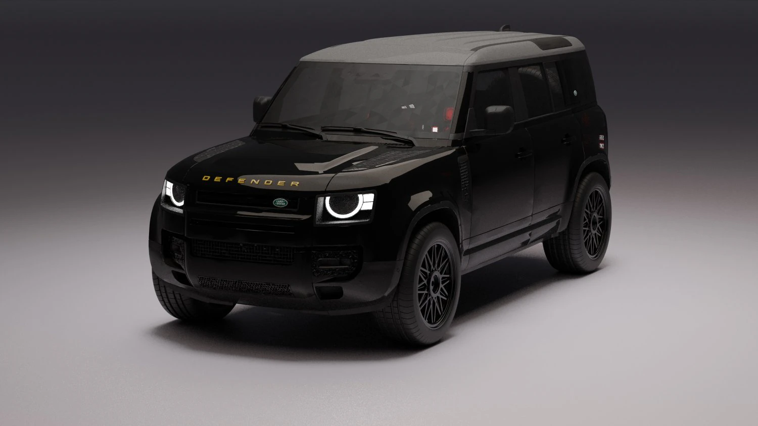 Land rover defender 2023 3D Model .c4d .max .obj .3ds .fbx .stl .blend