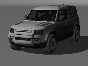 Land rover defender 2023 3D Model