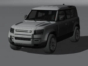 Land rover defender 2023 3D Model