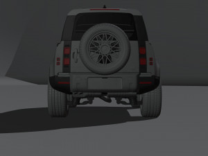 Land rover defender 2023 3D Model