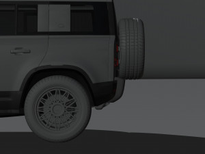 Land rover defender 2023 3D Model