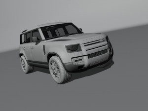 Land rover defender 2023 3D Model