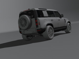 Land rover defender 2023 3D Model