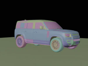 Land rover defender 2023 3D Model